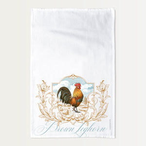 Colorful Rooster Cotton Towel