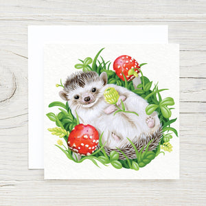 Hedgehog Gift Card